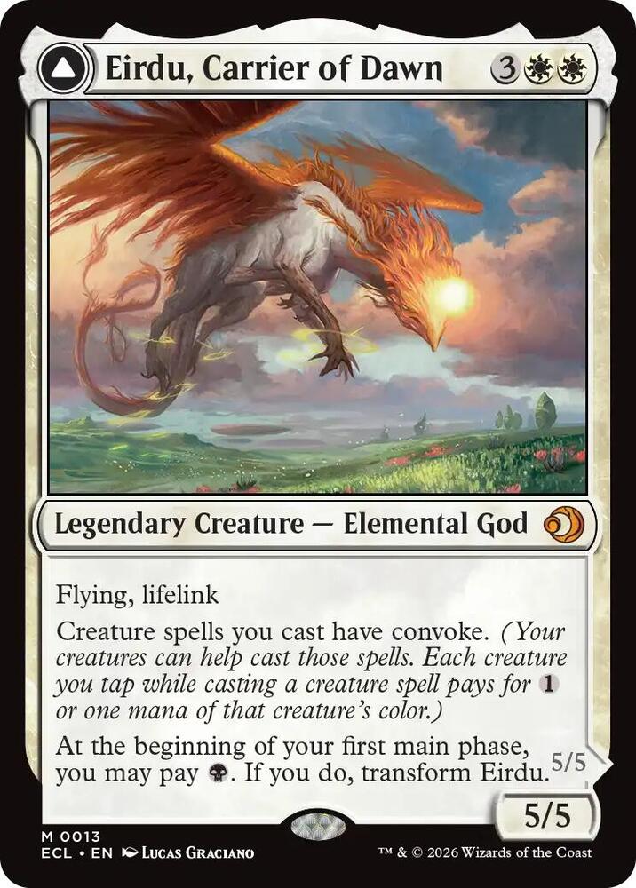 Eirdu, Carrier of Dawn #13 Lorwyn Eclipsed