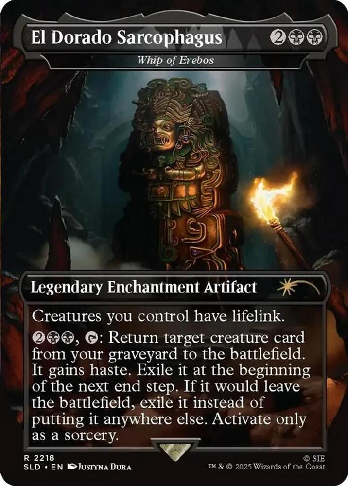 El Dorado Sarcophagus (Whip of Erebos) #2218 Secret Lair Drop Series