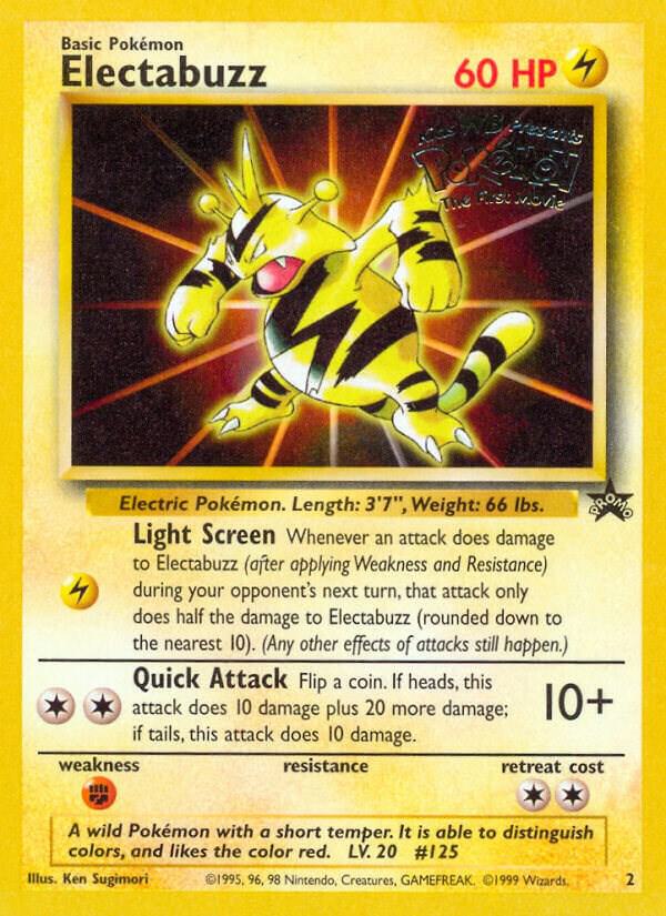 Electabuzz (Movie Promo) #2 WoTC Promo