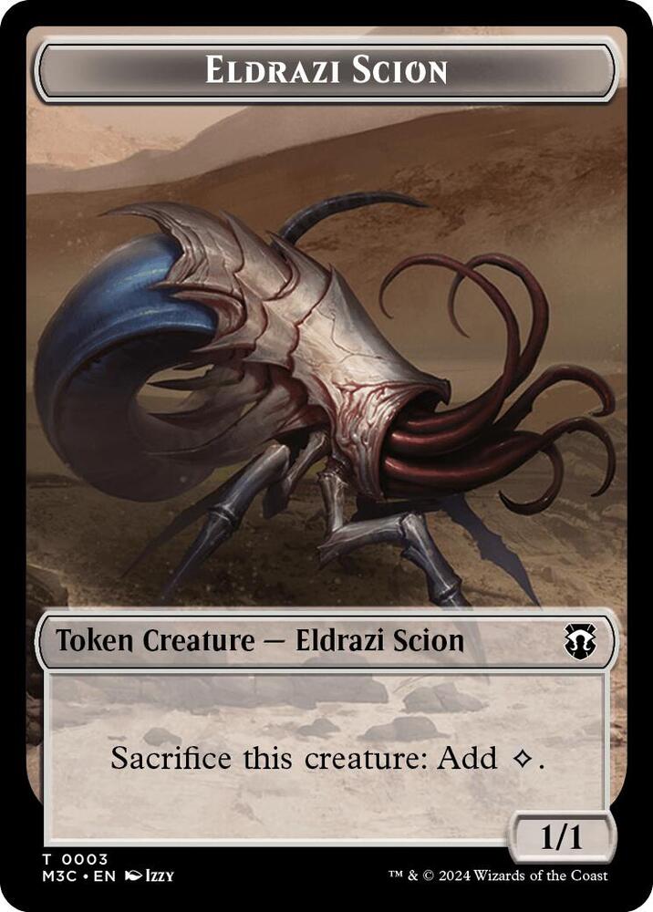 Eldrazi Scion #3 // Eldrazi Spawn #2 Token Commander: Modern Horizons 3