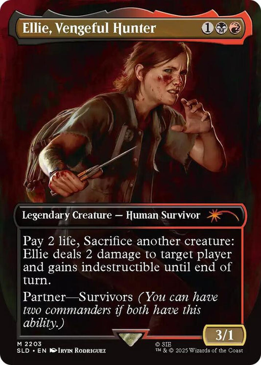 Ellie, Vengeful Hunter #2203 Secret Lair Drop Series