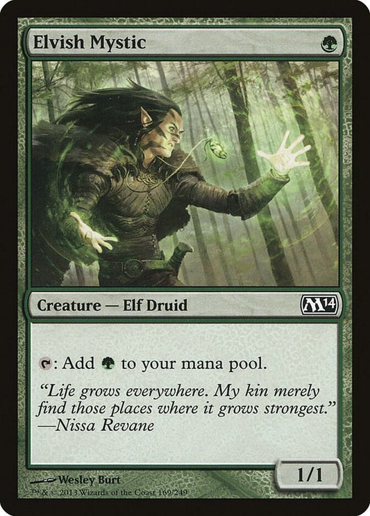 Elvish Mystic #169 Magic 2014