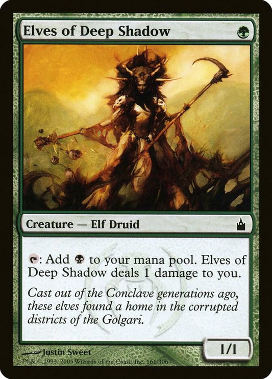 Elves of Deep Shadow #161 Ravnica: City of Guilds