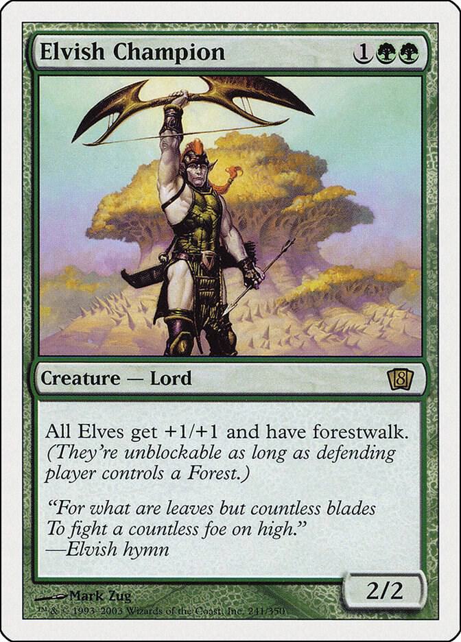Elvish Champion #241 FOIL 8th Edition