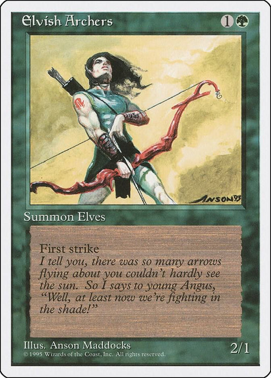 Elvish Archers - Fourth Edition