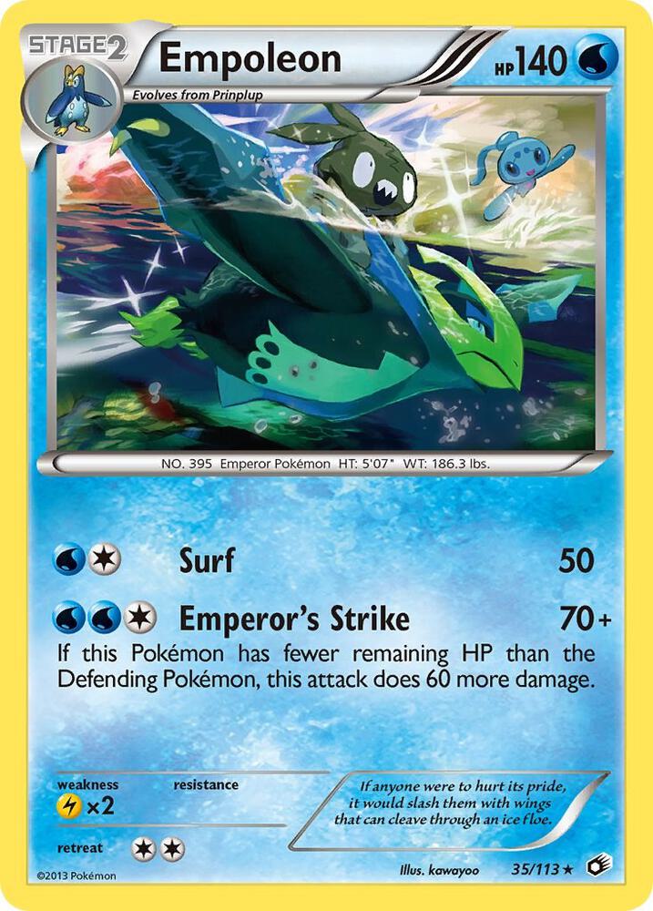Empoleon #35 Legendary Treasures