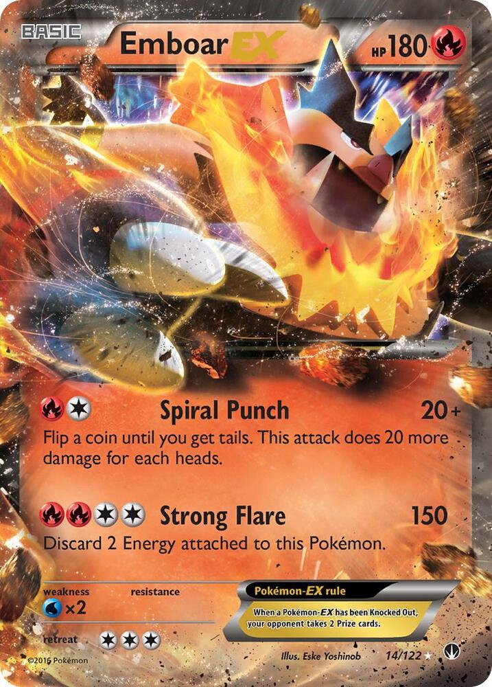 Emboar EX #14 XY - BREAKpoint