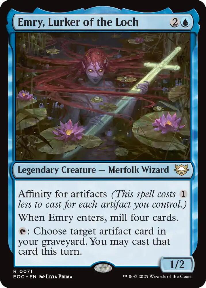 Emry, Lurker of the Loch #71 Commander: Edge of Eternities