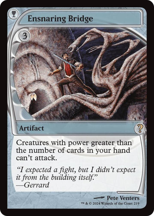 Ensnaring Bridge (Future Sight) #219 Mystery Booster 2