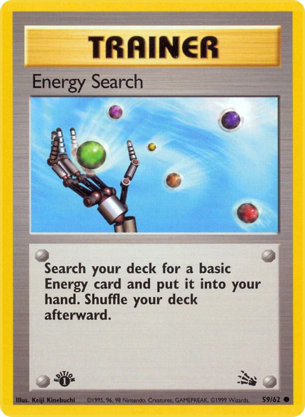 Energy Search #59 (1st Edition) Fossil