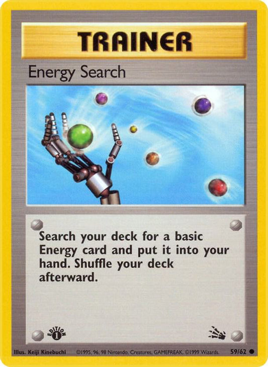 Energy Search #59 (1st Edition) Fossil
