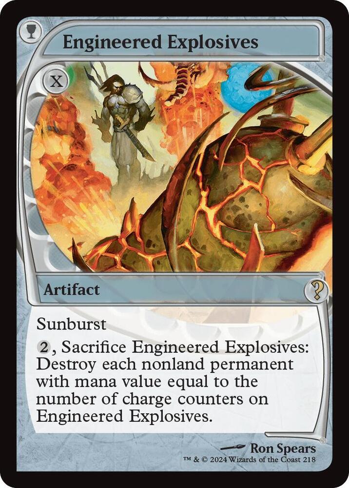 Engineered Explosives (Future Sight) #218 Mystery Booster 2