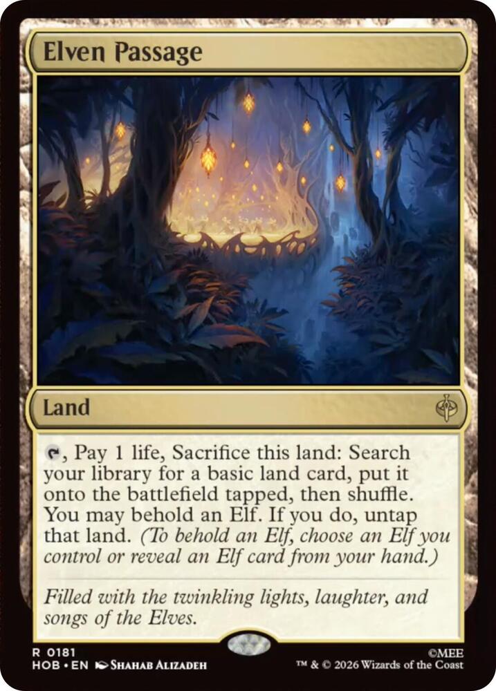 Elven Passage #181 The Hobbit