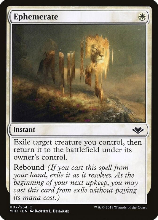 Ephemerate #7 Modern Horizons