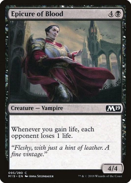 Epicure of Blood #95 FOIL Core Set 2019
