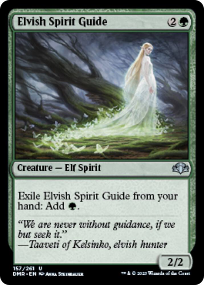 Elvish Spirit Guide #157 Dominaria Remastered