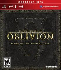 PS3 Elder Scrolls IV Oblivion GOTY (Greatest Hits) (Complete)