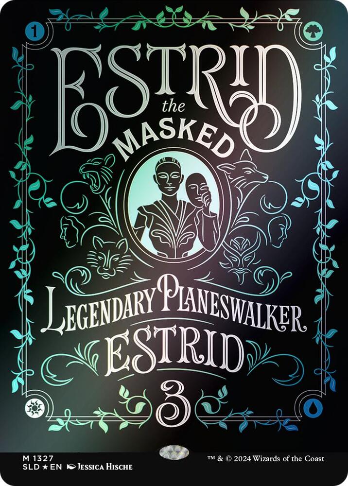 Estrid the Masked #1327 FOIL Secret Lair Drop Series