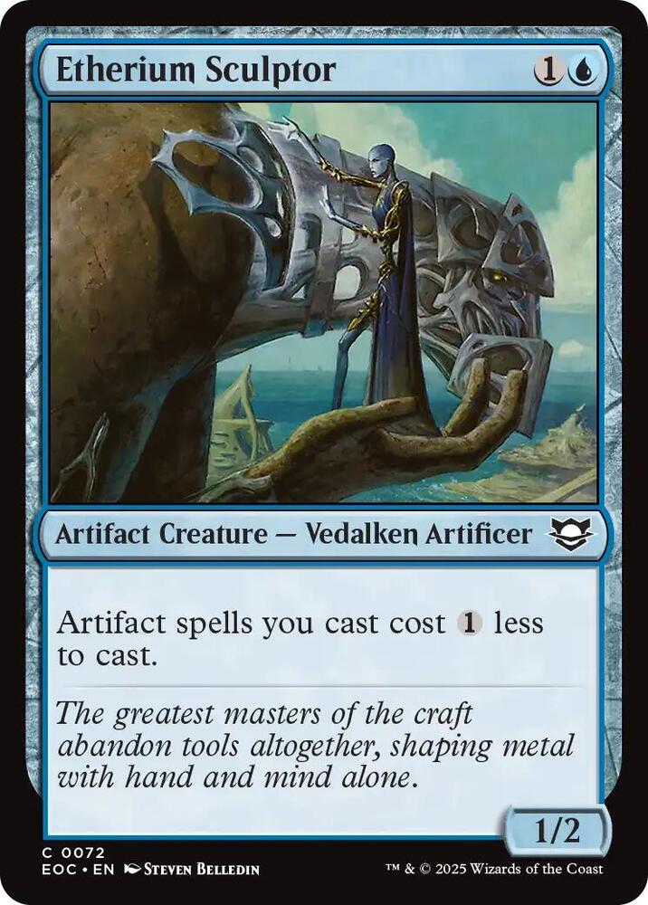 Etherium Sculptor #72 Commander: Edge of Eternities