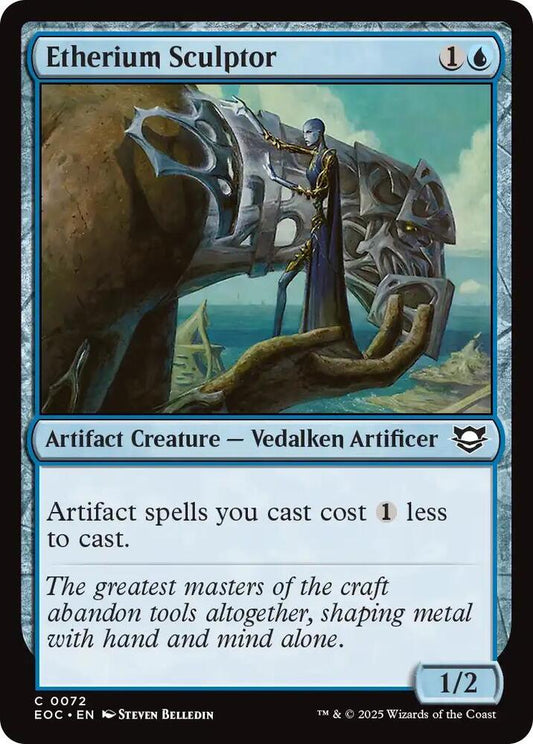 Etherium Sculptor #72 Commander: Edge of Eternities