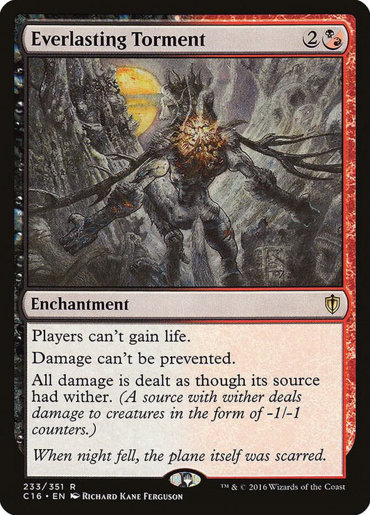 Everlasting Torment #233 Commander 2016