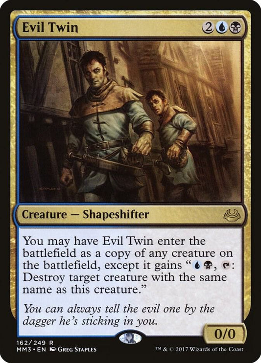 Evil Twin #162 Modern Masters 2017