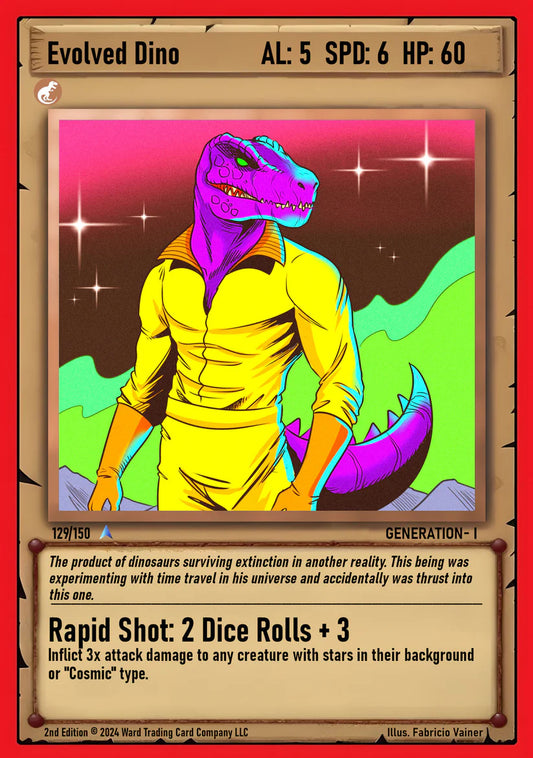 Evolved Dino #129 Ward Gen I