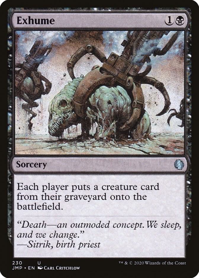 Exhume #230 Jumpstart