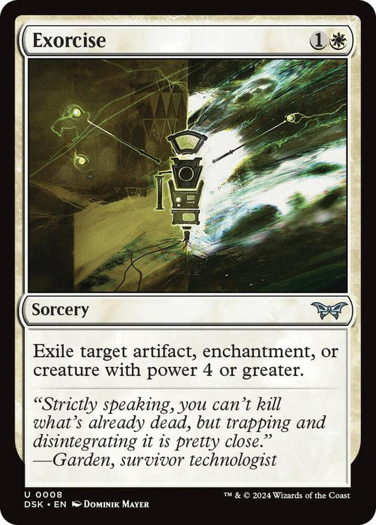 Exorcise #8 FOIL Duskmourn: House of Horror