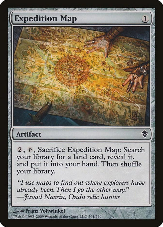 Expedition Map #201 Zendikar