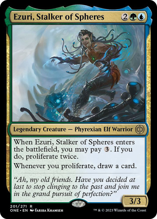 Ezuri, Stalker of Spheres #201 Phyrexia: All Will Be One