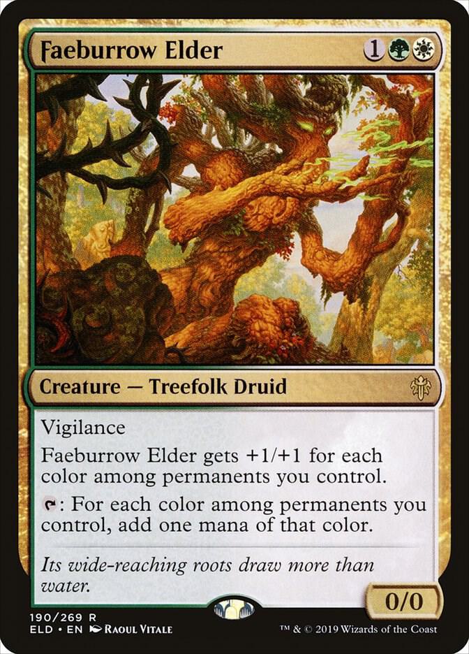 Faeburrow Elder #190 Throne of Eldraine