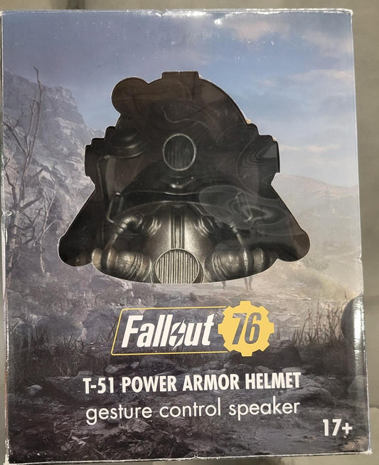 Fallout 76 T-51 Power Armor Helmet Gesture Control Speaker NEW/SEALED