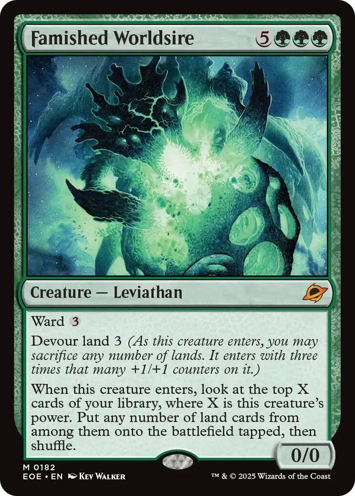 Famished Worldsire #182 Edge of Eternities