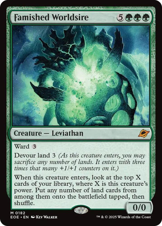 Famished Worldsire #182 Edge of Eternities