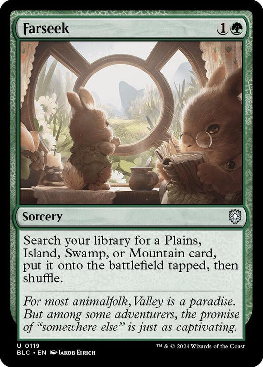 Farseek #119 Commander: Bloomburrow