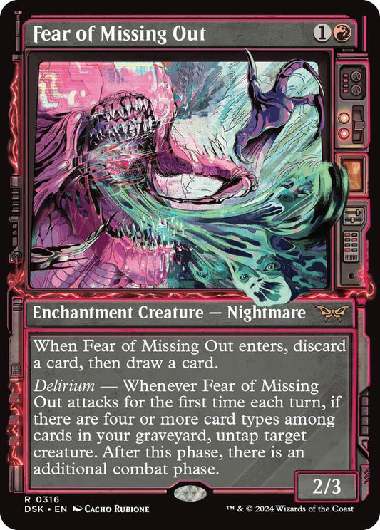 Fear of Missing Out #316 (Showcase) Duskmourn: House of Horror