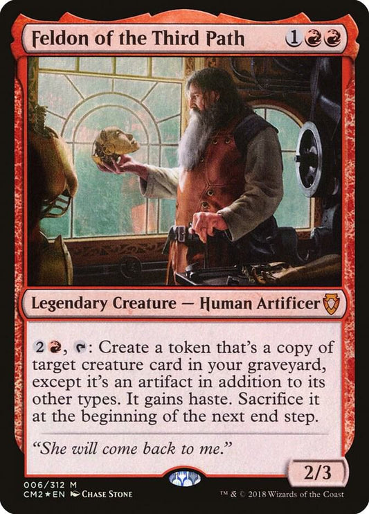 Feldon of the Third Path #6 FOIL Commander Anthology Volume II