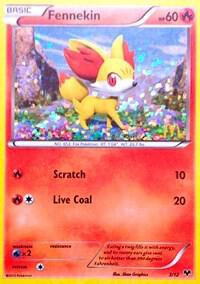 Fennekin #3 HOLOFOIL McDonald's Promos 2014