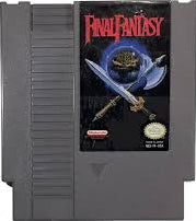 NES Final Fantasy (Label damage)