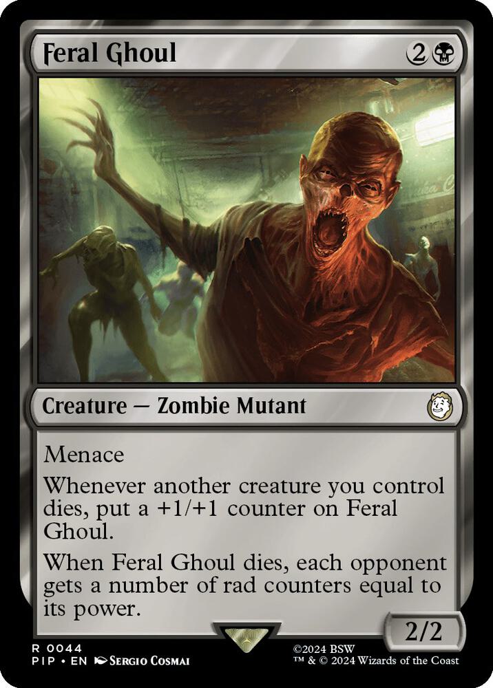 Feral Ghoul #44 Universes Beyond: Fallout
