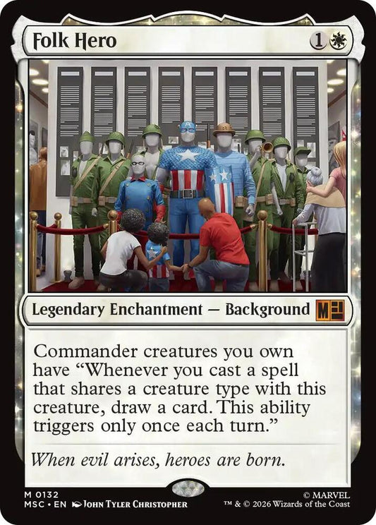 Folk Hero #132 Commander: Marvel Super Heroes