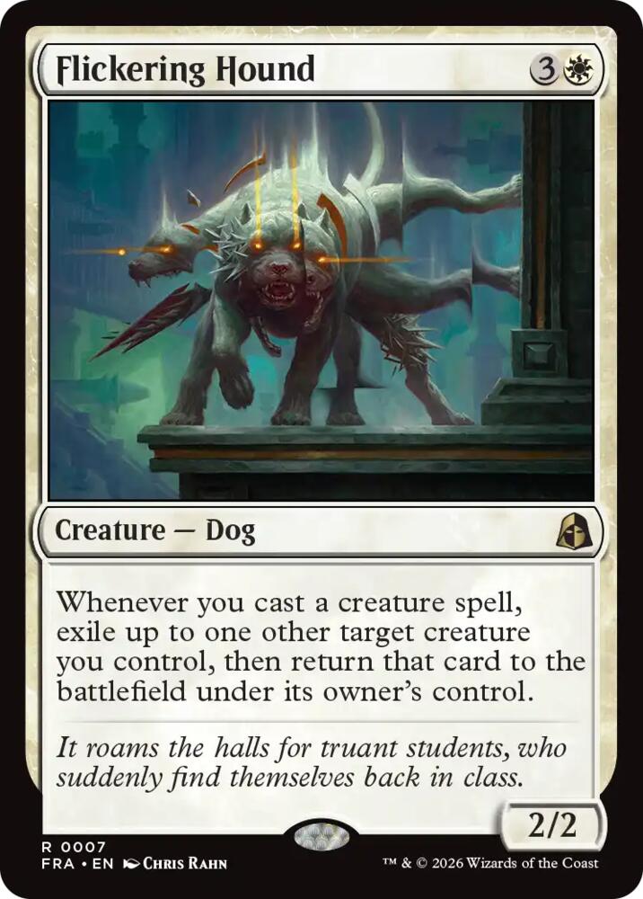 Flickering Hound #7 Reality Fracture