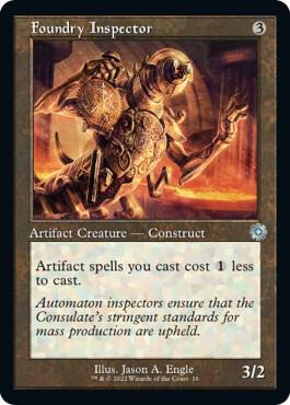 Foundry Inspector #16 The Brothers' War: Retro Frame Artifacts