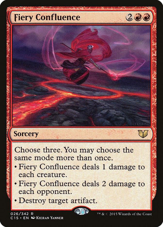 Fiery Confluence #26 Commander 2015