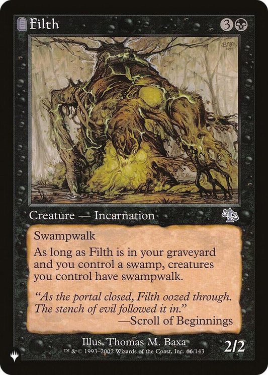 Filth #66 The List Reprints