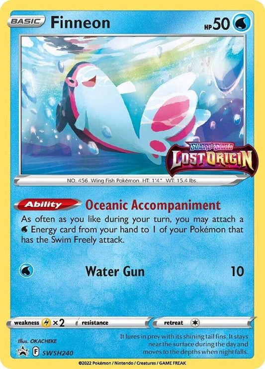 Finneon #SWSH240 (Prerelease) SWSH: Sword & Shield Promo Cards