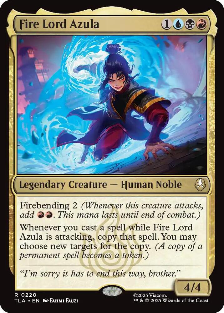 Fire Lord Azula #220 Avatar: The Last Airbender