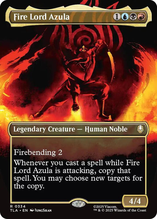 Fire Lord Azula (Borderless) #334 Avatar: The Last Airbender