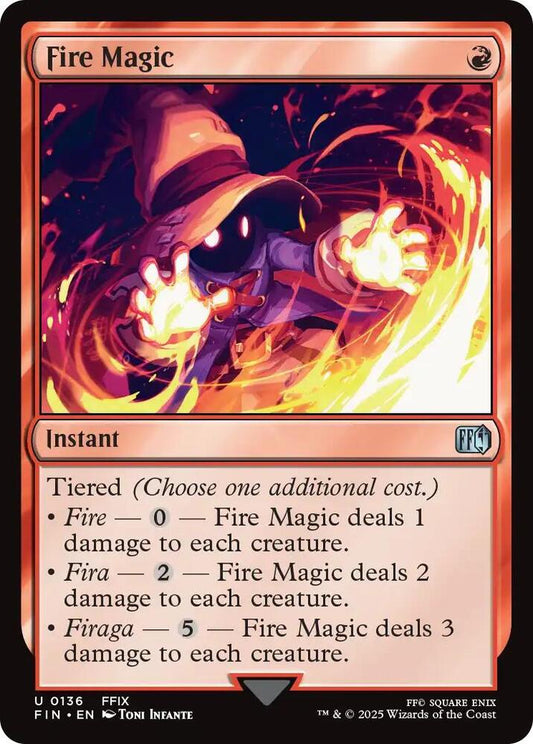 Fire Magic #136 Final Fantasy